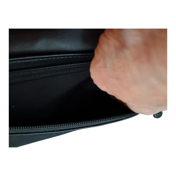 Marc Jacobs Empire City Crossbody Wallet Clutch Tan Pebbled Leather - Picture 6 of 12
